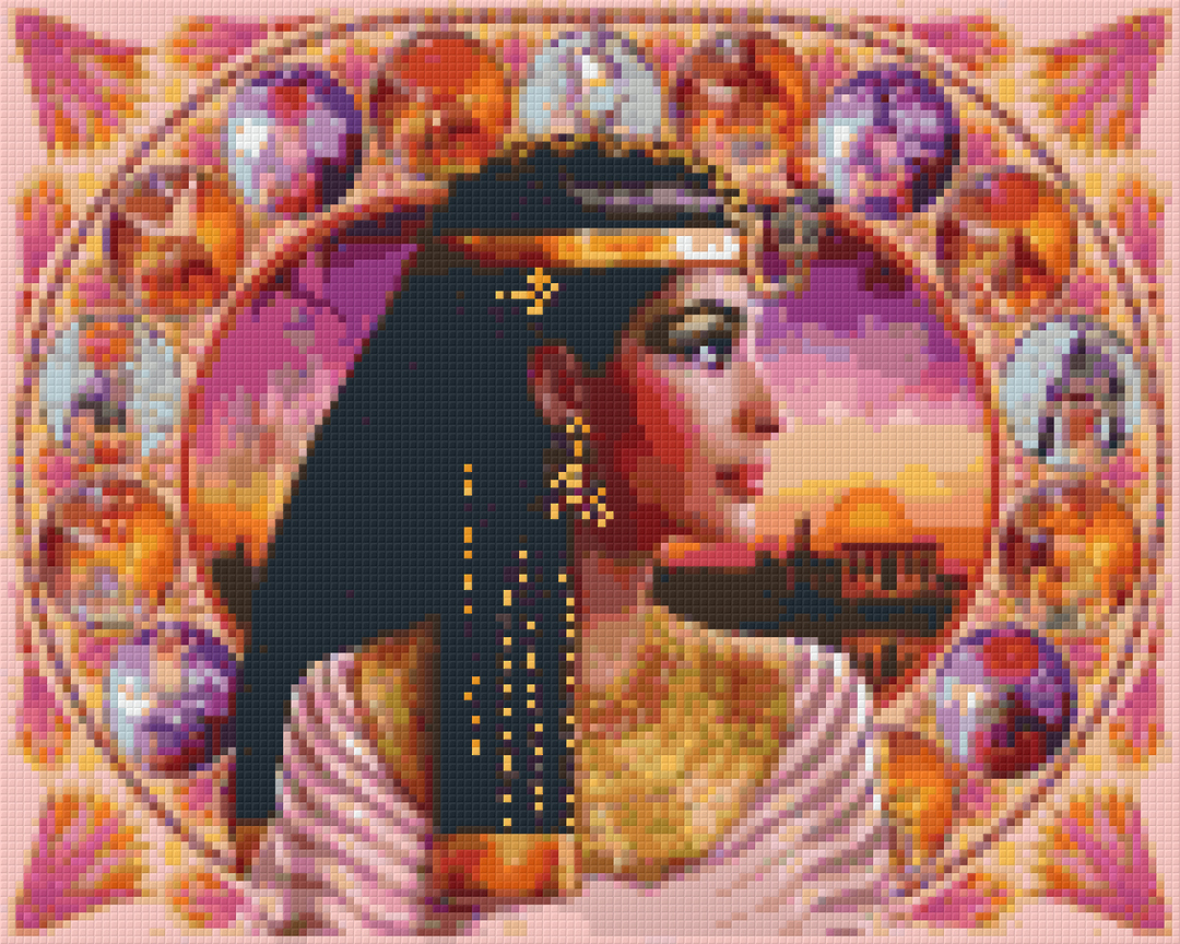 Cleopatra Nine [9] Baseplate PixelHobby Mini-mosaic Art Kit image 0